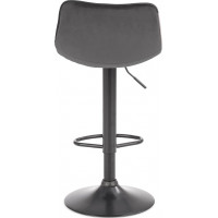 Barová stolička DÁŠENKA - šedá - výškovo nastaviteľná