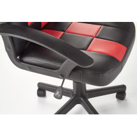 Chlapčenská stolička THUNDER - čierna / červená