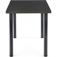 Jedálenský stôl DOME 2 120x68x75 cm - antracitový/čierny