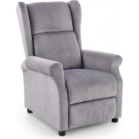 Polohovacie masážne kreslo ARGE - popolavé