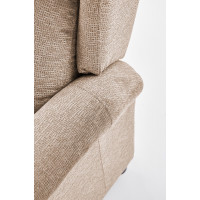 Polohovacie masážne kreslo ARGE - béžové