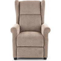 Polohovacie masážne kreslo ARGE - béžové