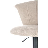 Barová stolička ŠIMON - béžová - výškovo nastaviteľná