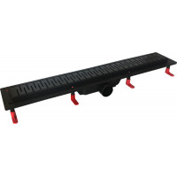 Odtokový žľab STANDARDline BLACK