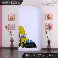 Detská skriňa - TYP 6A