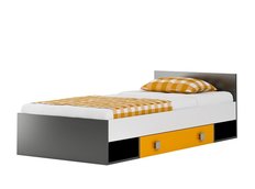 Detská posteľ so zásuvkami YELLOW - 200x90 cm + matrac
