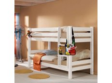 Detská poschodová posteľ Barco 200x90 cm - biela