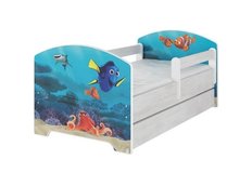Detská posteľ Disney - HĽADÁ SA NEMO 160x80 cm