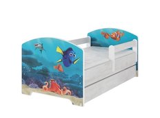 Detská posteľ Disney - HĽADÁ SA NEMO 140x70 cm