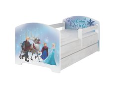 Detská posteľ Disney - ĽADOVEJ KRÁĽOVSTVO 160x80 cm