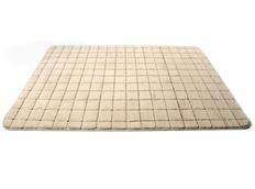 Moderné koberec 3D - Kocka - béžový