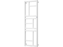 Kúpeľňový radiátor MONDRIAN biela farba