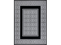 Kusový koberec Gloss 6776 85 greek black/ivory
