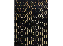 Kusový koberec Gloss 407C 86 glamour black/gold
