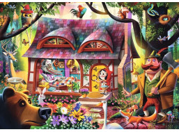 RAVENSBURGER Puzzle Červená Čiapočka 1000 dielikov