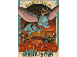 RAVENSBURGER Puzzle Disney 100 rokov: Dumbo 300 dielikov