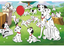 CLEMENTONI Puzzle Disney: 101 Dalmatíncov MAXI 24 dielikov