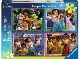RAVENSBURGER Puzzle Disney: Encanto 4x100 dielikov