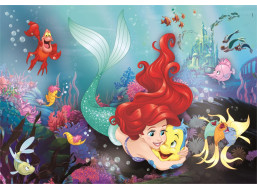 CLEMENTONI Puzzle Disney princeznej: Malá morská víla MAXI 24 dielikov