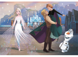 CLEMENTONI Puzzle Ľadové kráľovstvo 2 MAXI 24 dielikov