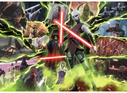 RAVENSBURGER Puzzle Star Wars Záporáci: Asajj Ventress 1000 dielikov