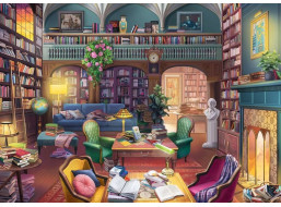 RAVENSBURGER Puzzle Vysnená knižnica XXL 500 dielikov