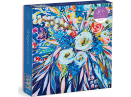 GALISON Štvorcové puzzle Umelecké kvety 500 dielikov