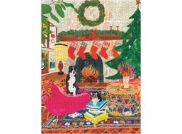 GALISON Puzzle Priatelia pri krbe 1000 dielikov