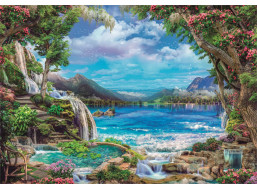 CLEMENTONI Puzzle Raj na zemi 2000 dielikov