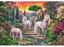 CLEMENTONI Puzzle Typickí záhradní jednorožci 2000 dielikov