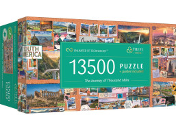 TREFL Puzzle UFT Cesta dlhá tisíc míľ 13500 dielikov
