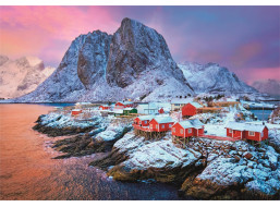 CLEMENTONI Puzzle Dedina Hamnøy 500 dielikov