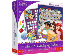 Trefl hry Disney princeznej, 2v1: Človeče, nehnevaj sa a Hady a rebríky