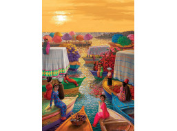 ART PUZZLE Puzzle Kvetinový prístav 1000 dielikov