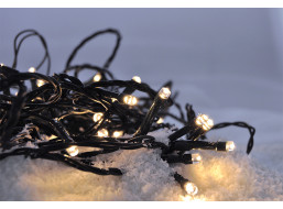 LED vonkajšia vianočná reťaz - 400 LED - 8 funkcií