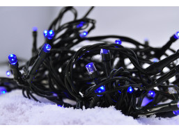 LED vianočná reťaz - 20 LED - modré svetlo