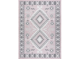 Kusový koberec Sion Sisal Aztec 3007 pink/ecru
