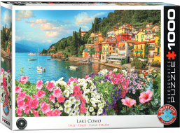 EUROGRAPHICS Puzzle Lago di Como - Komské jazero, Taliansko 1000 dielikov