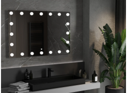 Obdĺžnikové zrkadlo MEXEN DONA 120x80 cm - s LED podsvietením a vyhrievaním, 9818-120-080-611-00