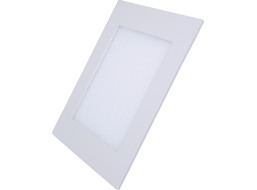 LED mini panel, podhľadový, 18W, 1530lm, 3000K, tenký, štvorcový, biely