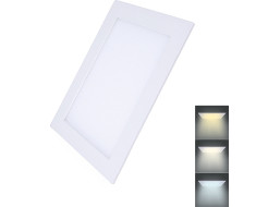 LED mini panel CCT, podhľadový, 18W, 1530lm, 3000K, 4000K, 6000K, štvorcový