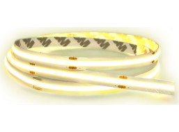 LED COB svetelný pás 5m, 10W/m, 1000lm/m, CRi90, IP44, teplá biela