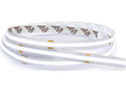 LED COB svetelný pás 5m, 10W/m, 1000lm/m, CRi90, IP44, studená biela