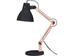 Stolová lampa Falun, E27, čierna