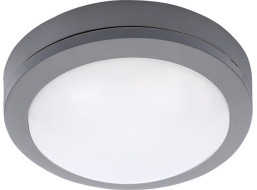 LED vonkajšie osvetlenie Siena, šedé, 13W, 910lm, 4000K, IP54, 17cm