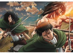 CLEMENTONI Puzzle Anime Collection: Útok titánov (Attack on Titans) 500 dielikov