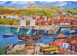 GIBSONS Puzzle Endeavour Whitby 500 dielikov