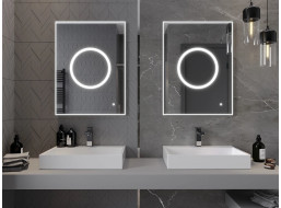 Obdĺžnikové zrkadlo MEXEN KOGA 60x80 cm - s LED podsvietením a vyhrievaním, 9821-060-080-611-00