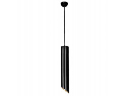 Stropné svietidlo SPIKE long 20 cm - čierne/zlaté