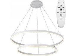 Stropné LED svietidlo VEGAS - 38W - kruhy 20 +40 cm + ovládač